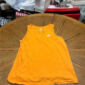 Nike Women's Vibrant Orange Tank Top